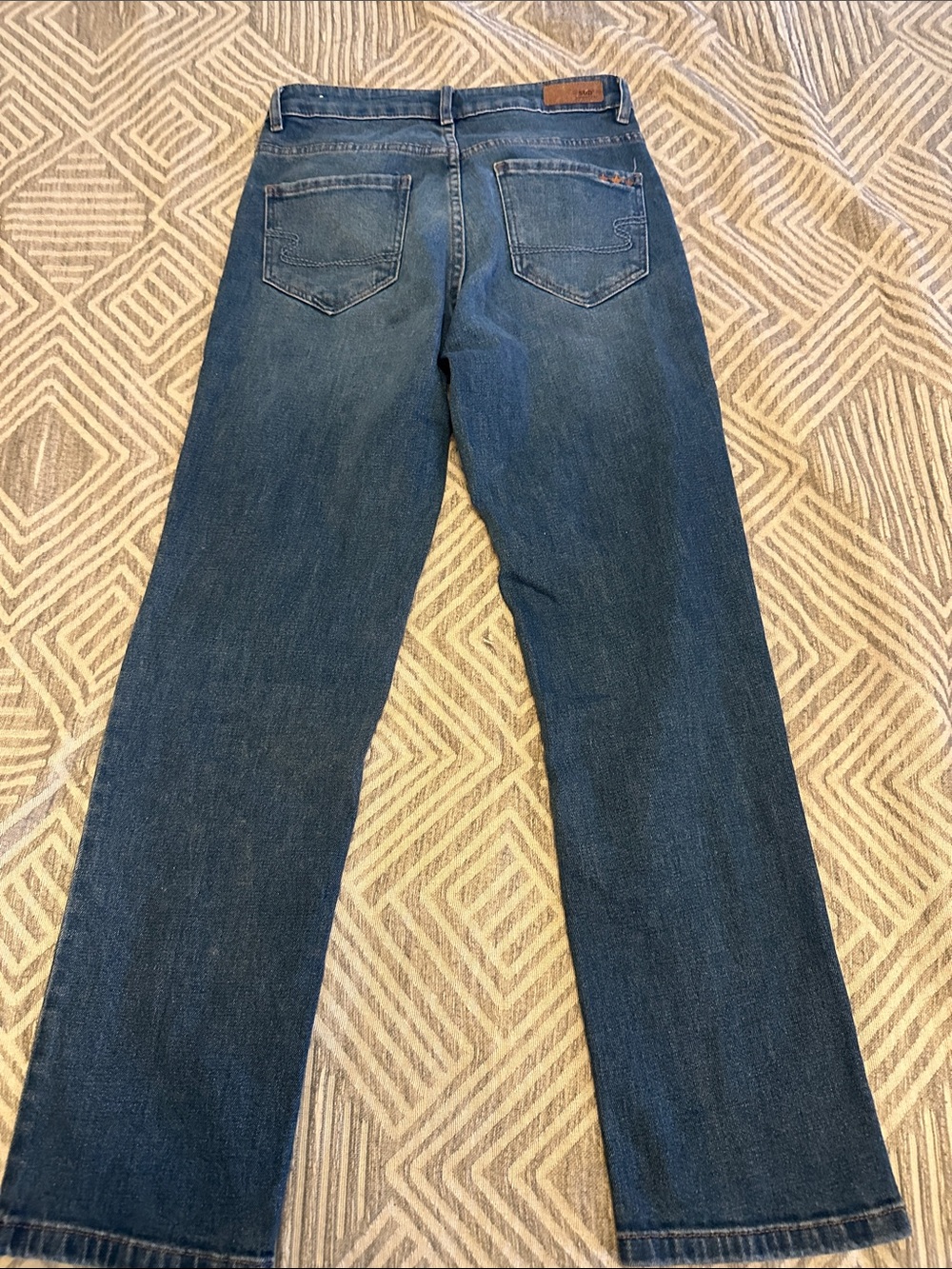 Women's Straight-Leg Jeans in Dark Blue by SUD express (made in Paris) - Picture 2 of 4